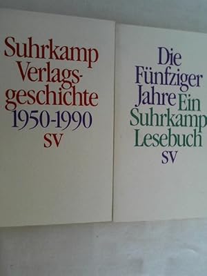 Bild des Verkufers fr Geschichte des Suhrkamp Verlages : 5 Bnde zum Verkauf von Versandantiquariat Christian Back
