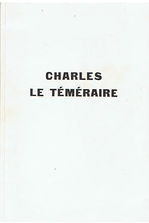 Image du vendeur pour Thtre du Jorat - Charles le Tmraire - Drame en 4 actes et 5 tableaux mis en vente par Joie de Livre