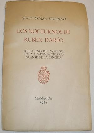 Immagine del venditore per Los nocturnos de Ruben Daro. 1 edicin. venduto da Aaromadelibros