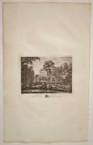 Danet's Hall and Grounds, Antique Engraving