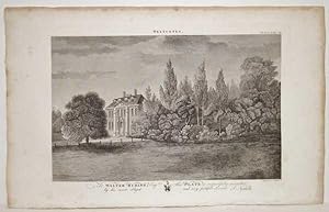 Westcotes, inscribed to Walter Ruding, Antique Engraving