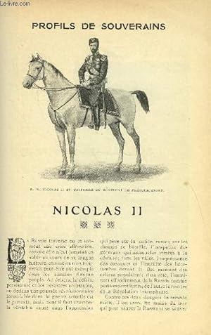 Immagine del venditore per LE MONDE MODERNE TOME 22 - PROFILS DE SOUVERAINS - NICOLAS II + L'AUTEL DE CERES venduto da Le-Livre