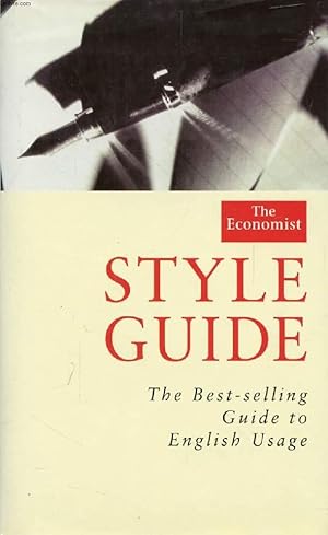 Seller image for STYLE GUIDE (The Economist) for sale by Le-Livre