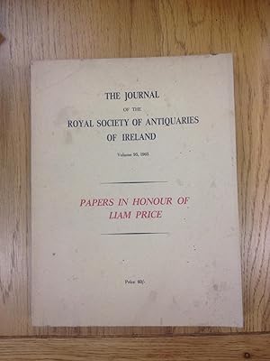 Seller image for Papers in honour of Liam Price (Journal of the Royal Society of Antiquaries of Ireland. vol. 95.) for sale by Temple Bar Bookshop