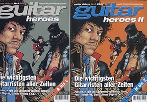 Imagen del vendedor de Guitar Deluxe Nr. 1 2007 - UND Nr. 2 2007 Guitar Heroes (die wichtigsten Gitarristen aller Zeiten)(Teil 1 A bis L) UND Teil 2 M bis Z [2 Bnde komplett]; Passion, Magie und Equipment von Jimi Hendix, Eric Clapton, James Hetfield, Angus Young, Pete Townshend, Slash, Jimmy Page & Co [Magazin fr Gitarristen und Bassisten] a la venta por Versandantiquariat Ottomar Khler