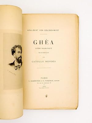 Image du vendeur pour Gha - Posie dramatique, mise en franais par Catulle Mends mis en vente par Librairie du Cardinal