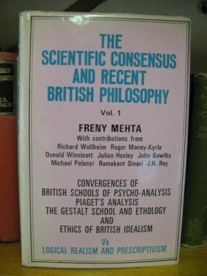 Seller image for The Scientific Consensus and Recent British Philosophy: Vol. 1 for sale by PsychoBabel & Skoob Books