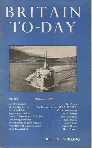 Britain To-day No.155, March 1949