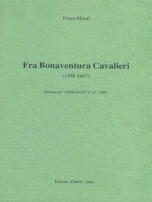 Bild des Verkufers fr Fra Bonaventura Cavalieri zum Verkauf von Librodifaccia