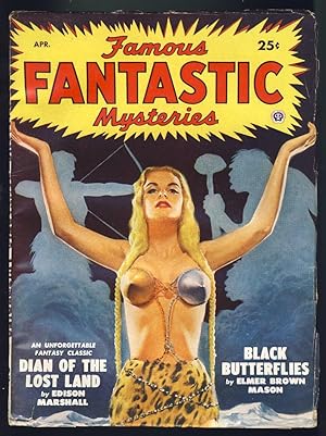 Dian of the Lost Land in Famous Fantastic Mysteries April 1949