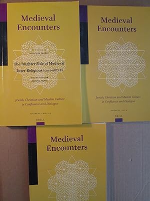 Seller image for Medieval Encounters : Jewish, Christian and Muslim Culture in Confluence and Dialogue : Volume 22 : No.s 1-5 [2016] for sale by Expatriate Bookshop of Denmark