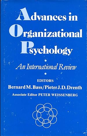 Immagine del venditore per Advances in Organizational Psychology : An International Review venduto da Pendleburys - the bookshop in the hills
