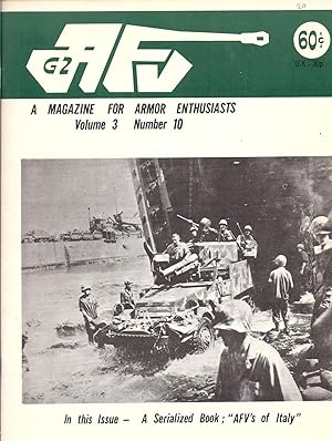 Image du vendeur pour AFV G2 A Magazine For Armour Enthusiasts Volume 3 Number 10 1972 mis en vente par Charles Lewis Best Booksellers