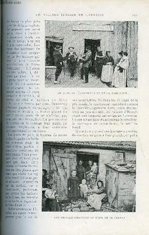 Seller image for LE MONDE MODERNE TOME 24 - UN VILLAGE ITALIEN EN LORRAINE + L'ECOLE DES MERES for sale by Le-Livre