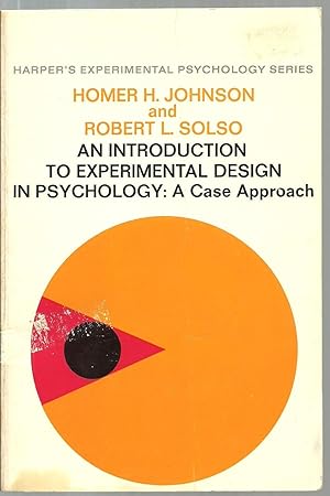 Seller image for An Introduction To Experimental Design In Psychology: A Case Approach for sale by Sabra Books