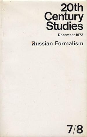 20th Century Studies, 7/8, December 1972 - Russian Formalism