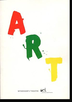 Seller image for Art (Program for Oct. 20-Jan. 29, 2000 performances) for sale by Diatrope Books