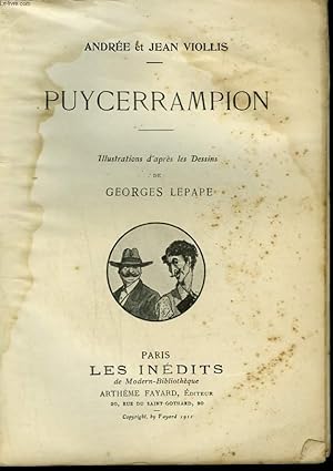 Seller image for PUYCERRAMPION. COLLECTION MODERN BIBLIOTHEQUE. for sale by Le-Livre