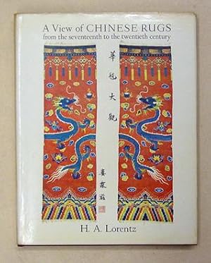 Image du vendeur pour A View of Chinese Rugs from the seventeeth to the tweentieth century. mis en vente par antiquariat peter petrej - Bibliopolium AG