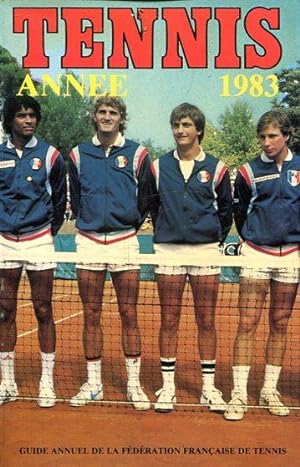 Tennis Annee 1983. Guide annuel de la, Federation Francaise de Tennis.