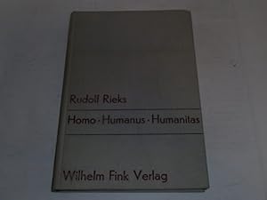 Seller image for Homo - Humanus - Humanitas. Zur Humanitt in der lateinischen Literatur des ersten nachchristlichen Jahrhunderts. for sale by Der-Philo-soph