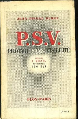 Imagen del vendedor de P.S.V. PILOTAGE SANS VISIBILITE a la venta por Le-Livre
