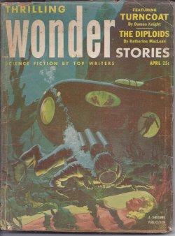 Bild des Verkufers fr THRILLING WONDER Stories: April, Apr. 1953 zum Verkauf von Books from the Crypt