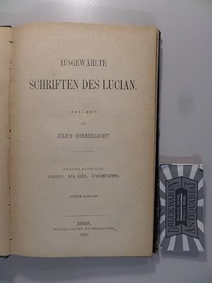 Ausgewählte Schriften des Lucian.