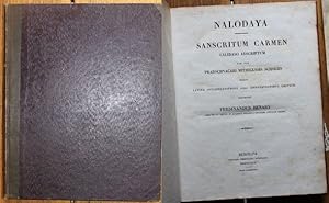 Nalodaya, sanscritum carmen Calidaso adscriptum, una cum Pradschnacari Mithilensis scholiis Edidi...