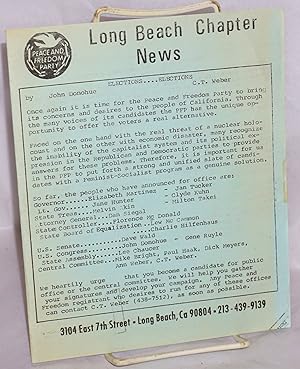 Seller image for Long Beach Chapter News for sale by Bolerium Books Inc.