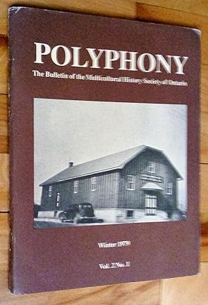 Image du vendeur pour POLYPHONY: The Bulletin of the Multicultural History Society of Ontario, Winter 1979, Vol. 2 No.1 mis en vente par Livresse