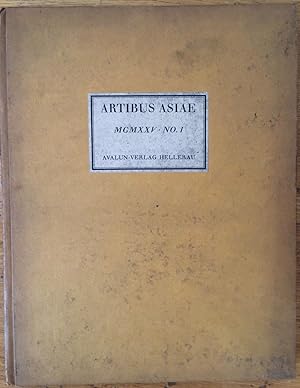 Seller image for Artibus Asiae : MCMXXV . No. 1 for sale by Arthur Probsthain