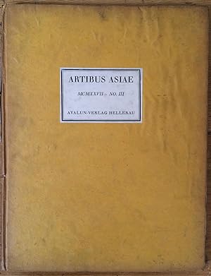 Seller image for Artibus Asiae : MCMXXVII . No. 3 for sale by Arthur Probsthain