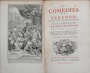 Les Comédies de Térence; avec la traduction et les remarques de Madame Dacier.