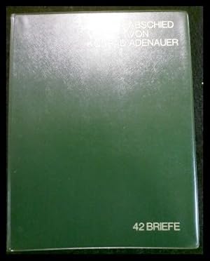 Abschied von Konrad Adenauer - 42 Briefe (Faksimile + Ausgabe des Spiegel vom 9.10.1963 "Konrad A...