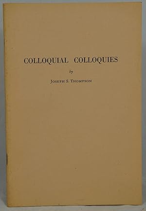 Colloquial Colloquies