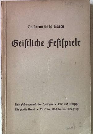 Imagen del vendedor de Geistliche Festspiele. 12.Band. a la venta por books4less (Versandantiquariat Petra Gros GmbH & Co. KG)