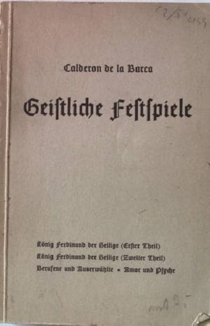 Imagen del vendedor de Geistliche Festspiele. 5.Band. a la venta por books4less (Versandantiquariat Petra Gros GmbH & Co. KG)