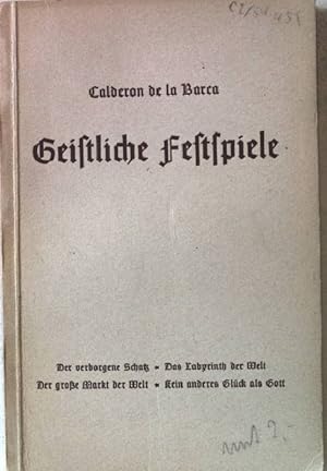 Seller image for Geistliche Festspiele. 11.Band. for sale by books4less (Versandantiquariat Petra Gros GmbH & Co. KG)