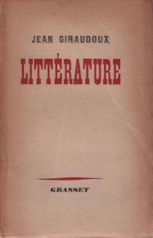 Seller image for Littrature for sale by librairie philippe arnaiz