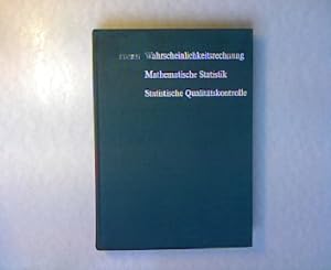 Seller image for Wahrscheinlichkeitsrechnung mathematische Statistik und statistische Qualittskontrolle. Mathematik fr Ingenieure. for sale by Antiquariat Bookfarm