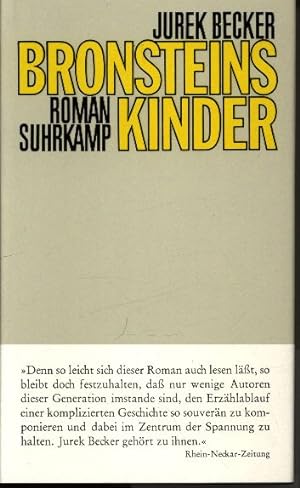 Seller image for Bronsteins Kinder: Roman. for sale by Antiquariat Bookfarm