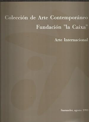 COLECCION DE ARTE CONTEMPORANEO. FUNDACION LA CAIXA. ARTE INTERNACIONAL