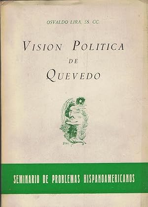 Imagen del vendedor de VISIN POLTICA DE QUEVEDO a la venta por Librera Torren de Rueda