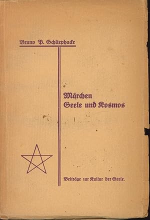 Imagen del vendedor de Mrchen, Seele und Kosmos"Beitrge zur Kultur der Seele, 1.-3. Auflage," a la venta por Antiquariat Kastanienhof