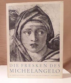 Bild des Verkufers fr Die Fresken des Michelangelo. 168 Aufnahmen von Anderson - Rom und Braun - Mlhausen. zum Verkauf von Dieter Eckert