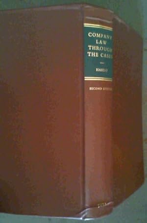 Bild des Verk�ufers f�r Company Law Through the Cases zum Verkauf von Chapter 1