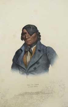 Bild des Verkufers fr Waa-Pa-Shaw, a Sioux Chief from History of the Indian Tribes of North America. (First edition) zum Verkauf von Wittenborn Art Books