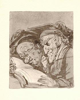 Invitation to an Exhibition of Watercolor Drawings by Thomas Rowlandson [on his 200th Birthday]