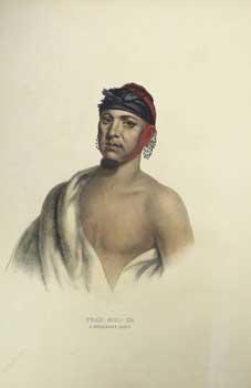 PEAH-MUS-KA / A MUSQUAKEE CHIEF. from History of the Indian Tribes of North America. (First edition)